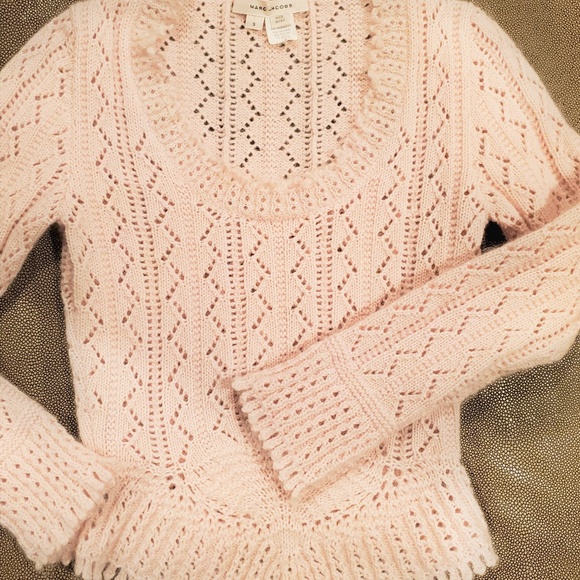 Marc Jacobs Rare Cashmere Blush Knit Sweat… - Picture 2 of 6